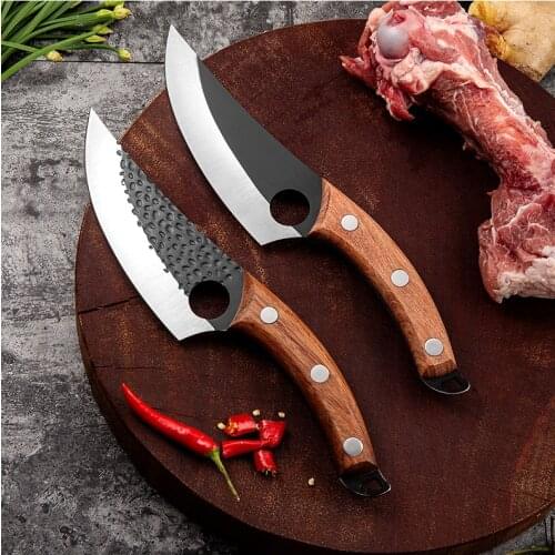 Sharp Kitchen Knife High Carbon Steel Chef Boning Knifes Fish Filleting Meat Chopping Slicing Butcher Cooking Tools