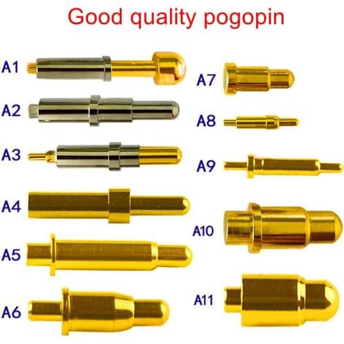 Pogopin over 30A high current spring probe connector mold test medical POGOPIN battery thimble PCB expansion