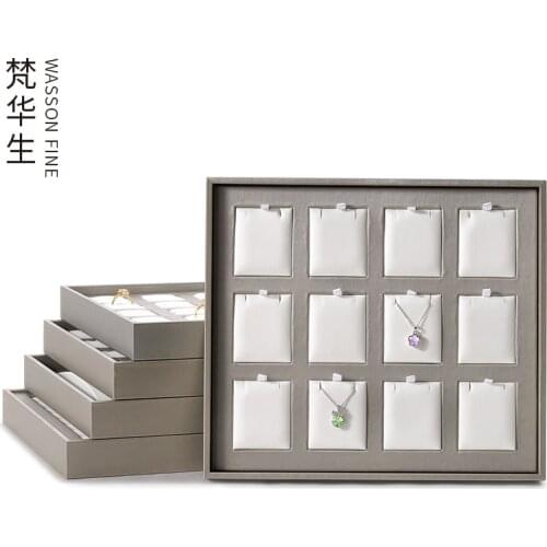 Factory direct supply jewelry ring earrings jewelry storage tray necklace bracelet jewelry display tray display props