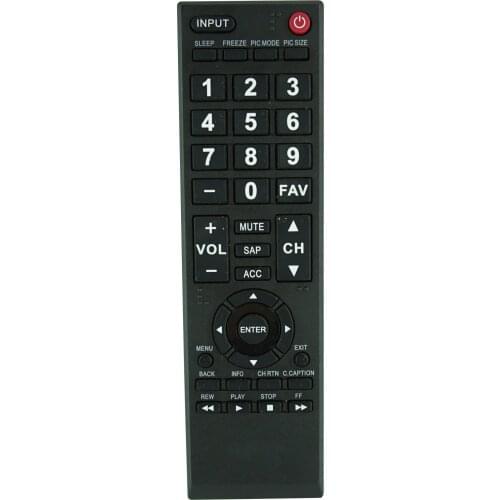 Remote Control For Toshiba CT-RC1US-18 CT-RC1US-16 28L110U 32L220U 43L420U 55L711M18 55L310U 65L350U 32L2200U Smart LED HDTV TV