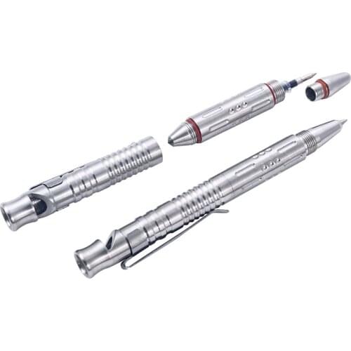 Removable outdoor Whistle multifunctional self-defense pen window breaker