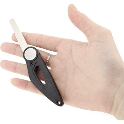 Motorcycle Steel Blank Blade Folding DIY key Motorbike Scooter Uncut Folding Foldable Flip Key Accessories Replacement