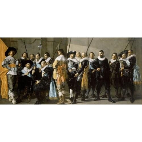 Special offer # TOP art - Nederlands Amsterdam Rijksmuseum, The Meagre Company art print painting -free shipping