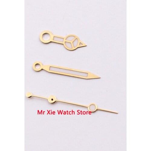 Bliger Stainless Steel Silver Luminous Watch Hands Fit for Mingzhu 2813 Miyota 8215 821A Automatic Movement