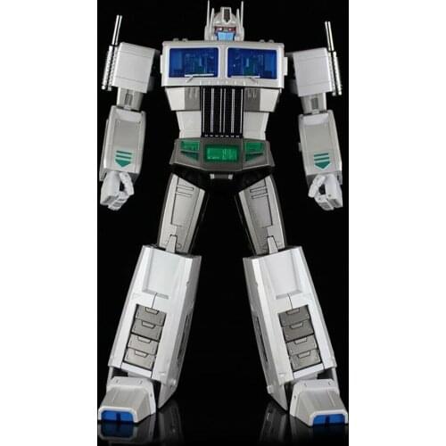 In Stock Now Magic Square Transfomation Masterpiece MS-01W MS01W Light Of Freedom White Ultra Magnus OP Commander Deformable Car