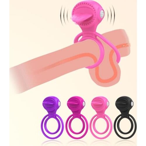 Vibrator Delay Ejaculation Double Longer G Spot Clitoris Stimulator Beginner Vibrator Adult Erotic Sex Toys For Woman Couples