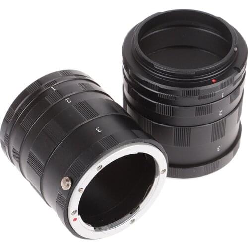 1PC Auto Focus AF Macro Extension Tube Ring Lens Adapter for Canon EOS Camera for Nikon AI Accessories