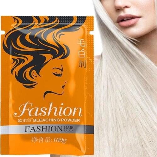 100g Fading Powder Hair Dioxygen Emulsion Bleaching Hair Powder Protein Bleaching Hair Bleaching Powder