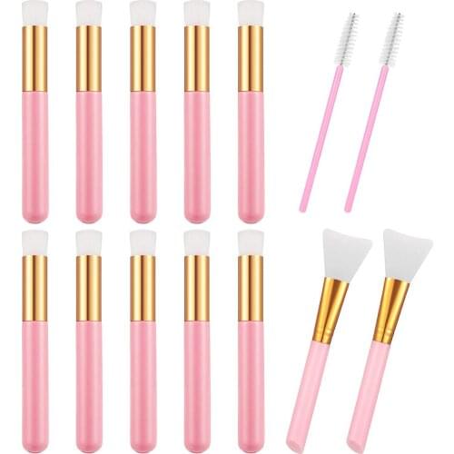 14 eyelash shampoo brush cleaning brush nostril cleaning brush makeup brush silicone mask brush facial applicator