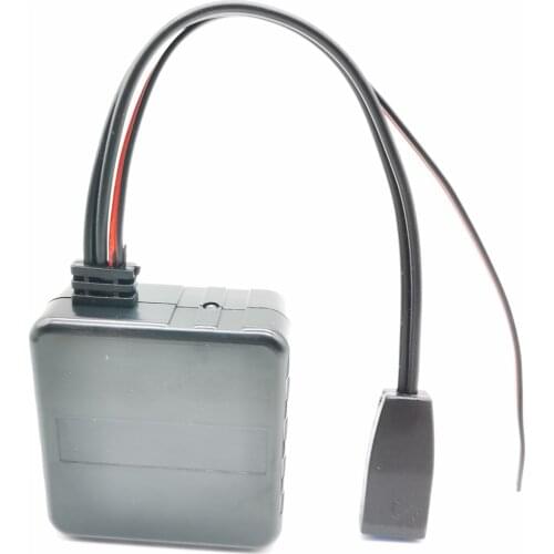 Car Bluetooth 5.0 Module Noise Filter Audio 10Pin Bluetooth AUX Adapter for BMW E46 Business CD Radio Player