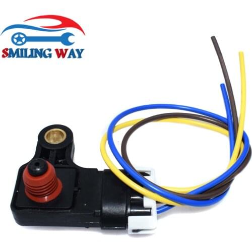 Manifold Absolute Pressure MAP Sensor + Connector Plug Harness For Chevrolet Opel Aveo Captiva Cruze Lacetti 25184081 96330547