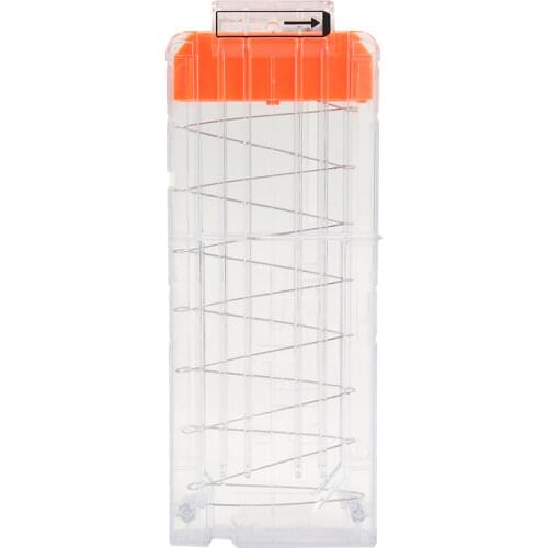 Tactical 12 Darts Transparent Clip of EKIND For Nerf Series Blasters Kid Toy Gun