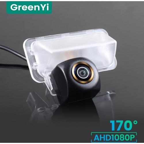 GreenYi 1080P HD 170° Car Rear View Camera For Toyota Corolla 2014 Night Vision Reverse Reversing 4 pin Vehicle Parking AHD