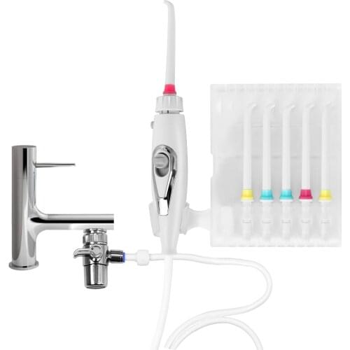 Faucet Oral Irrigator Water Dental Flosser Toothbrush Irrigation SPA Teeth Cleaning Switch Jet Family Water Floss Oral Cleaner