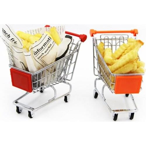 Hotel Creative Product Lounge Bar Mini-Trolley French Fries Basket Food Basket Restaurant Supplier Food Tray Cafe Kitchen Tools