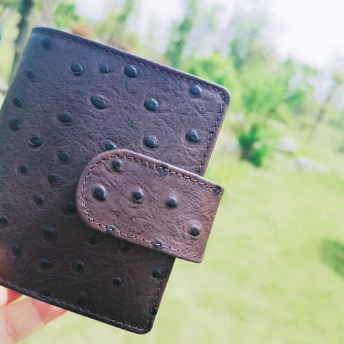 Genuine Leather Cute 3 Hole Mini Loose-Leaf Notebook Planner Organizer Binder Journal Diary Ring