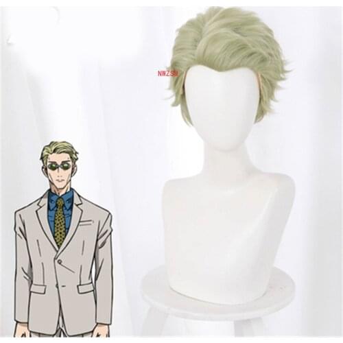 Nanami Kento Cosplay Wig Jujutsu Kaisen Men Short Hair Wig Halloween Party Anime Props
