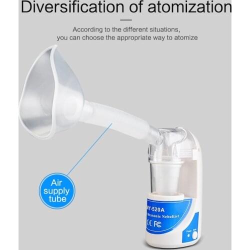 Mini Handheld Household Portable Nebulizer Inhaler Health Care Automizer Ultrasonic Nebulizer for Children Adult Asthma Inhaler