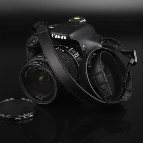 Camera Strap PU Leather Shoulder Strap For Sony A100 A200 A220 A230 A290 A300 A330 A390 A450 A500 A560 A580 A700 A850 NEX-5 NEX3