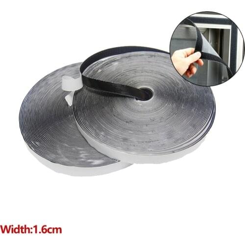 Self Adhesive Hook And Loop Tape Velcros Adhesive Sticker Velcros Nylon With Gue Fabric Tape For Sewing