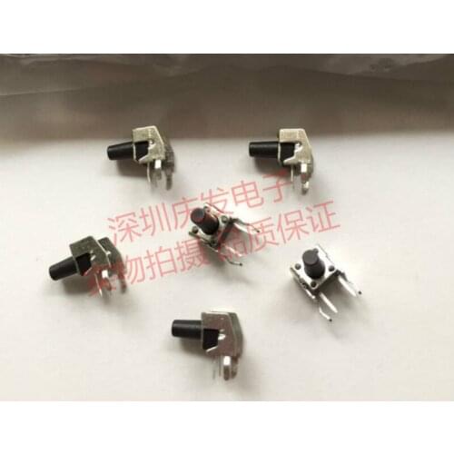 High quality East First touch switch 6*6*9.5 with bracket Micro keys Horizontal 2 foot Copper feet