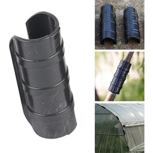Greenhouse Film Frame Pipe Clip Garden Buildings Tube Clip Multi Dimension Film Clip Clamp Connector Kit Shade Accessories