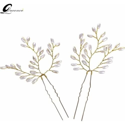 3pcs Jewellry Pearl Bridal Hairpins for Hair Women Ornaments Hair Pin Stick Wedding Hair Accessories Head Jewelry Headwear