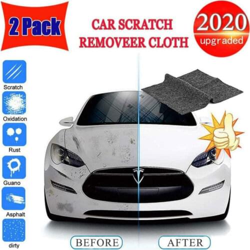 10 * 20cm Scratch Repair Cloth 2PCS Polish Practical Repeatedly used 2pcs Automotive Care High quality Nano New