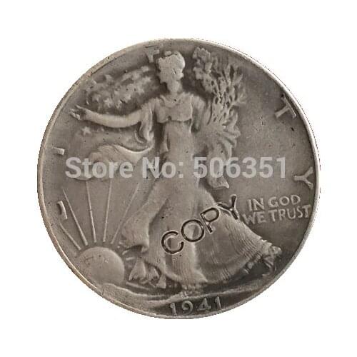 1941 P,D,S Walking Liberty Half Dollar COPY COINS