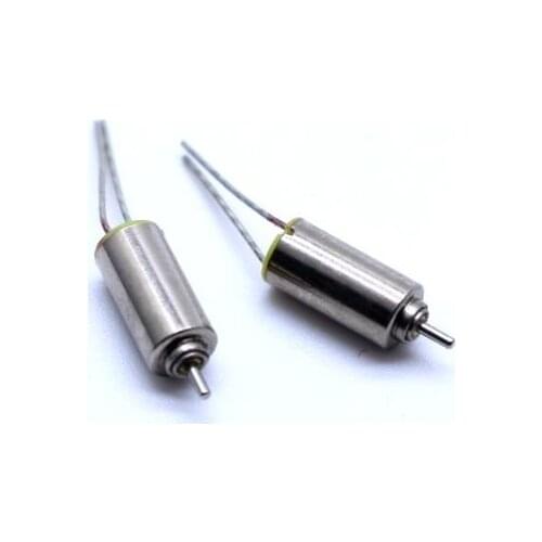 2PCS/lot Micro Coreless Motor 3V 70000RPM 4*8mm Hollow Cup Motors High Speed NdFeB Magnetoelectric Motor JSDJCM48Y