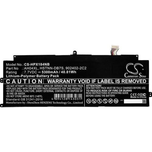 Cameron sino 5300mah battery for HP Spectre x2 12 Detachable PC Spectre x2 Detachable 902402-2C2 902500-855