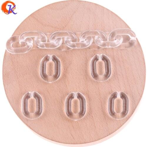 Cordial Design 14x20mm 700Pcs/Lot Acrylic Beads/Clear Oval-Shape Beads/Hand Made/Necklace/Jewelry Making/Earring Findings