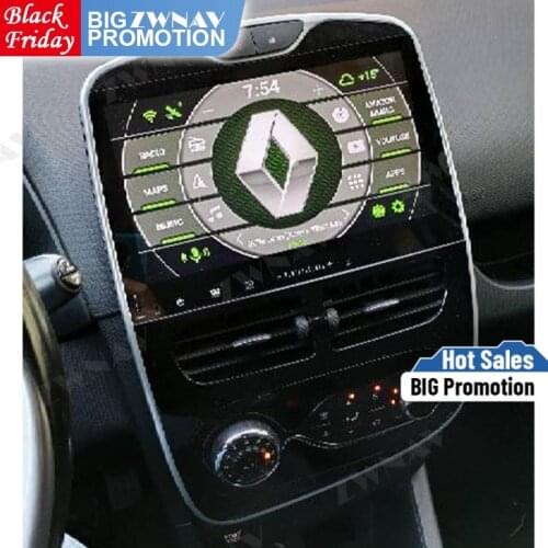 Android 10.0 Car Stereo DVD Player GPS Glonass Navigation for Renault Clio 2013-2018 Video Multimedia Radio head unit free map