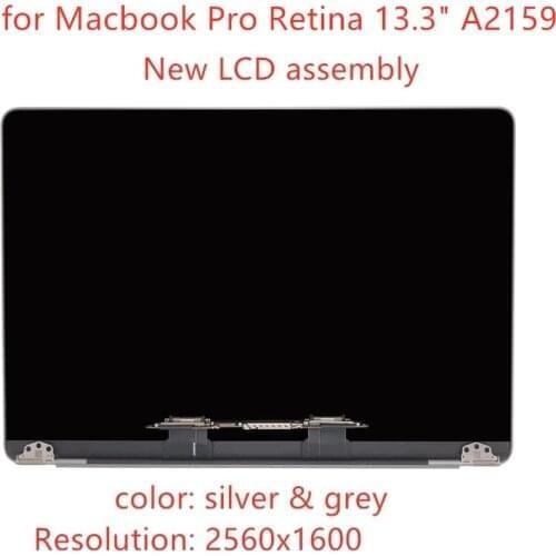 Free shipping new 2019 Year replacement For MacBook Pro 13" A2159 LCD Monitor Complete LCD Screen Display Assembly LCD Display