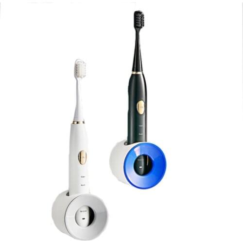 Electric toothbrush holder toilet punch-free shelf wall-mounted toothbrush holder seat suction wall bathroom storage rack