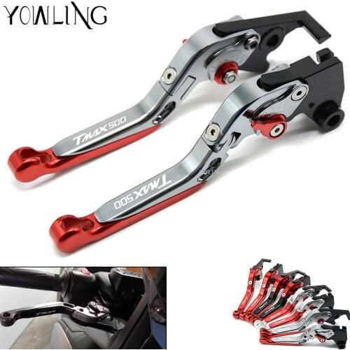For YAMAHA T-MAX TMAX 500 TMAX500 2008 2009 2010 2011 2012 2013 2014 2015 2016 2017 Motorcycle Adjustable Brakes Clutch Levers