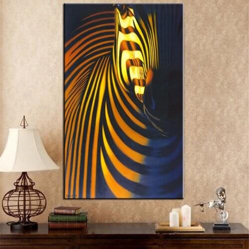 Nordic C0lorful Zebra Canvas Paintings Modern Animal Posters And Prints Wall Art Pictures For Living Room Home Dercor
