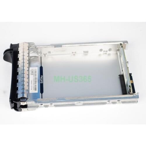 Heretom 3.5" SATA HDD Tray Caddy Bracket D962C + SATA Drive to SAS SATAu Interposer Board HP592 For DELL MD1000 1950