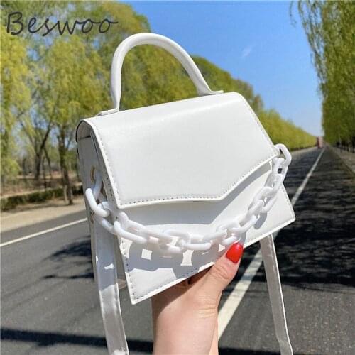 Fashion 2021 Shoulder Bag Designer Handbags For Women Adjustable Belt Solid Color Chain Crossbody Bags Female Small Hand Bags