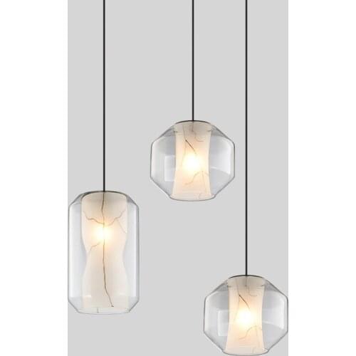 Nordic led iron chandelier pendant lights monkey lamp commercial lighting kitchen fixtures bedroom dining room