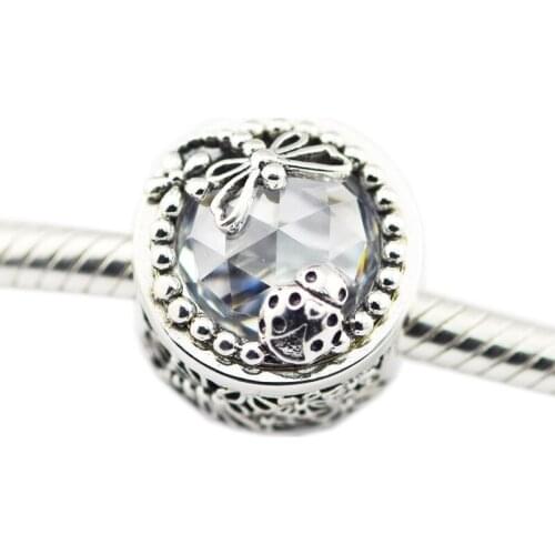Enchanted Nature Charm sterling silver jewelry Fit Original Bracelet & Necklace Beads for women DIY Fashion Jewelry