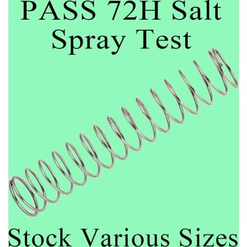 FUMAO 10Pcs/Lot Wholesale 0.4MM Wire Diameter 4MM OD Used For Ballpoint Pens Stainless Steel Compression Spring