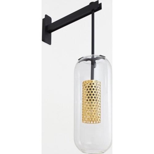 Postmodern Designer Minimalism New The Tophams Hotel Luxurious Villa Club Cafe Model Room Wall Lamp