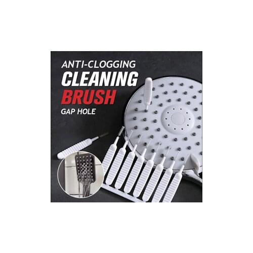 10pcs/set Shower Head Cleaning Brush Washing Anti-clogging Small Brush Pore Gap Cleaning Brush For Kitchen Toilet Phone Hole