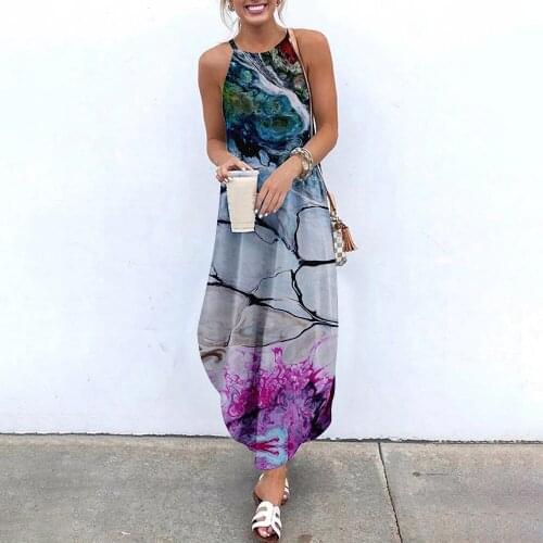 SOJINM Sleeveless Summer Dresses