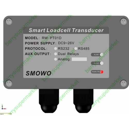 RW-PT01D Smart Load Cell/Strain Gauge Amplifier, RS485/RS232