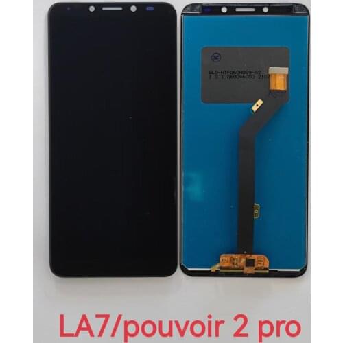 No Dead Pixel 6.0 Inches LCD Display For Tecno Pouvoir 2 Pro LA7 LCD And Touch Screen Digitizer Full Assembly Pouvoir 2 Pro