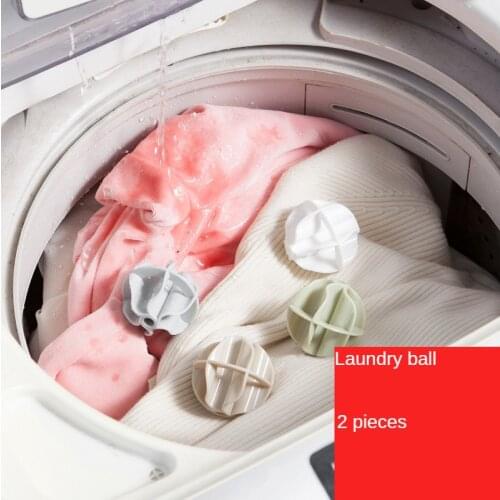 Super magic decontamination and anti-entanglement laundry ball 2 packs