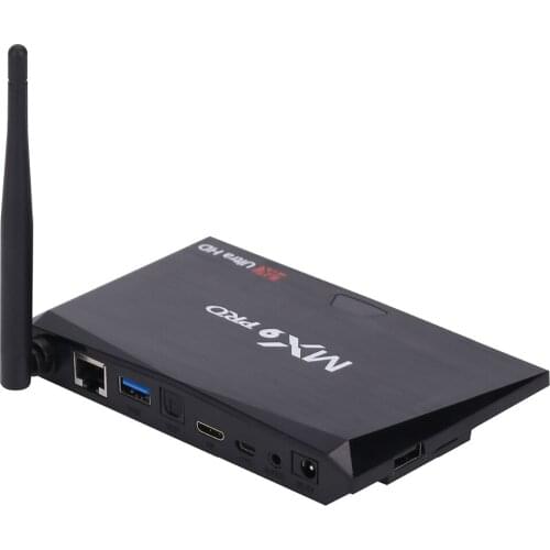 20pc/lot MX9 Pro RK3328 Android7.1 Quad Core TV Box WiFi 3D 4K UHD Media Player 16G BT4.0
