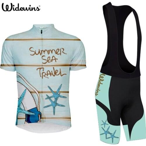 2017 Cycling Jersey Mtb Bicycle Clothing Bike Wear Clothes Short Maillot Ropa Ciclismo Hombre Men Shirt summer sea trvel 7140